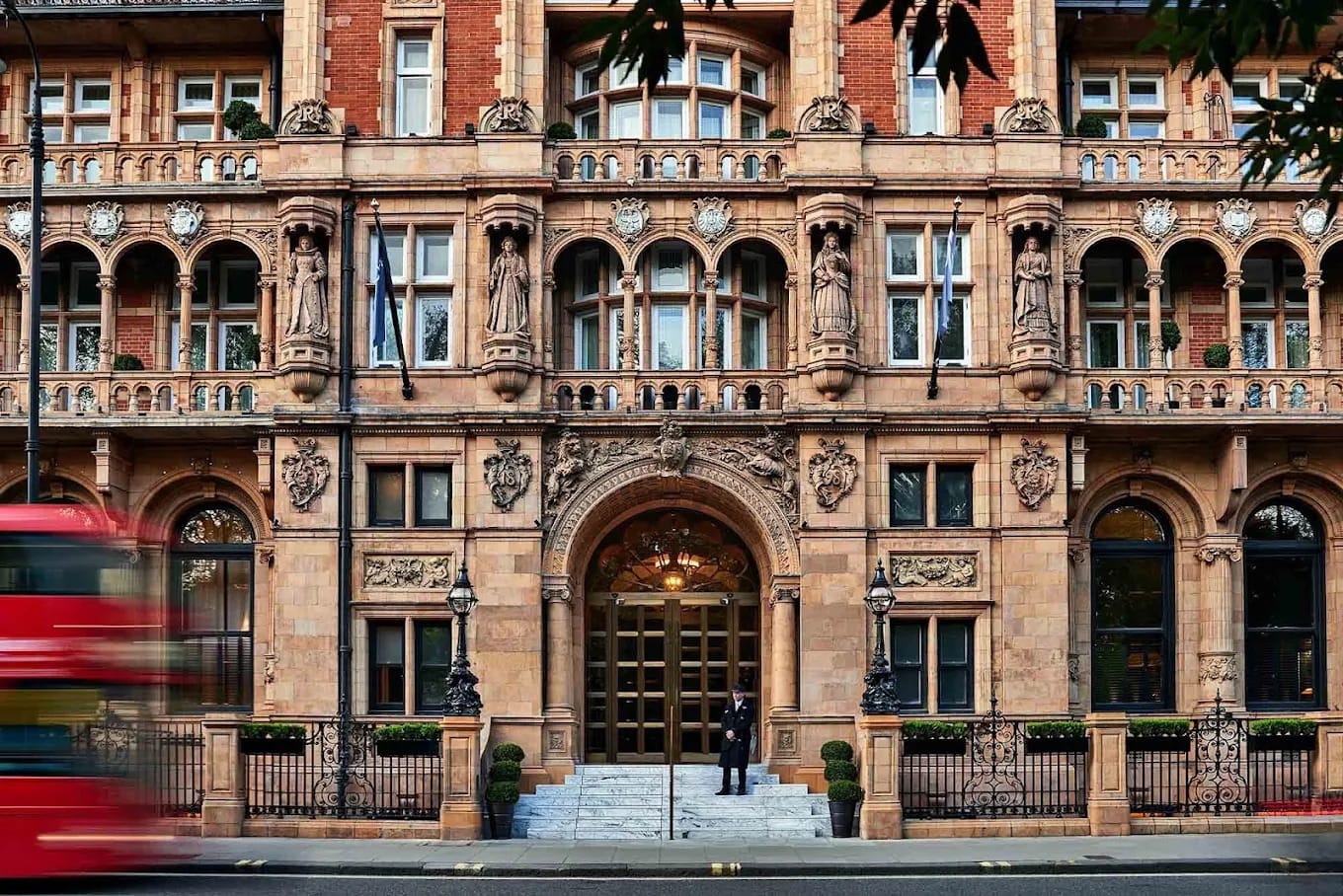 The front, on Russell Square