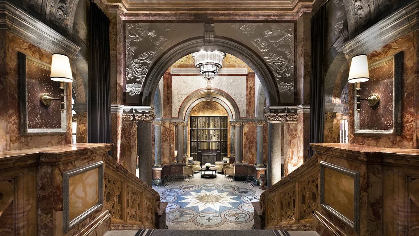 The marble hall