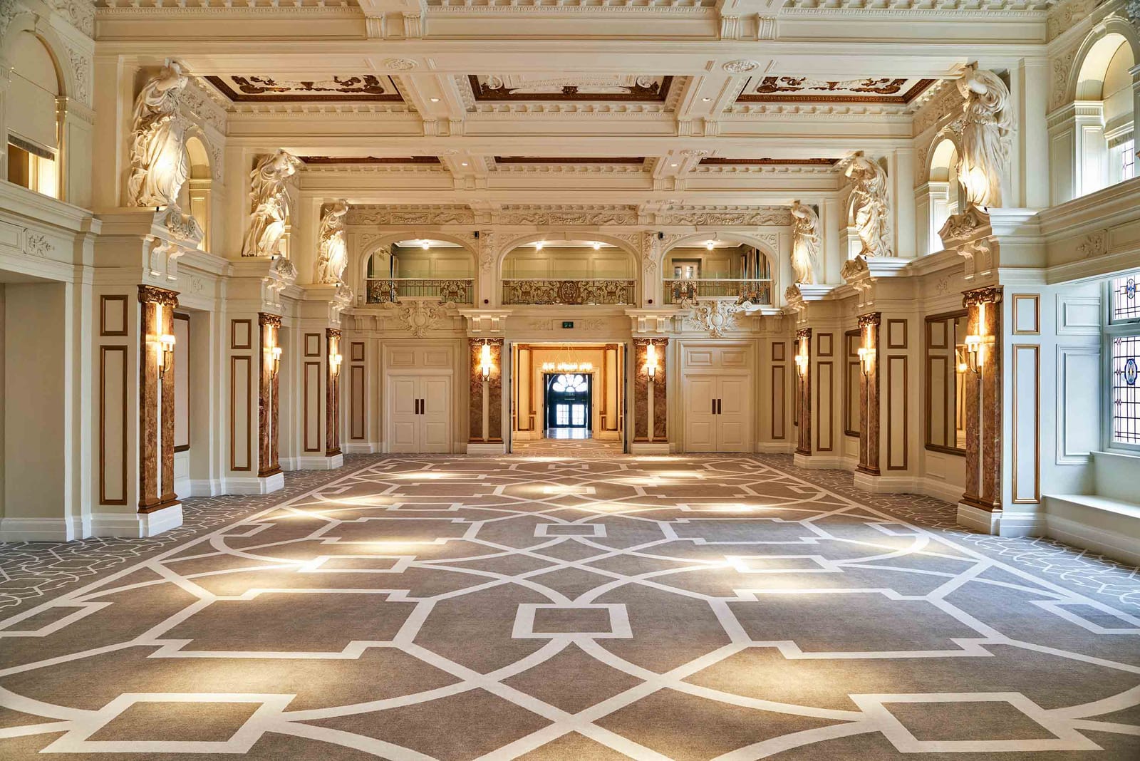 The ballroom